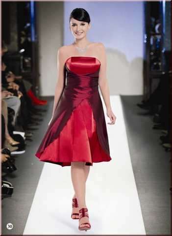 Bezauberndes Empire-Cocktailkleid mit Stola/Schal von Miss Alyan